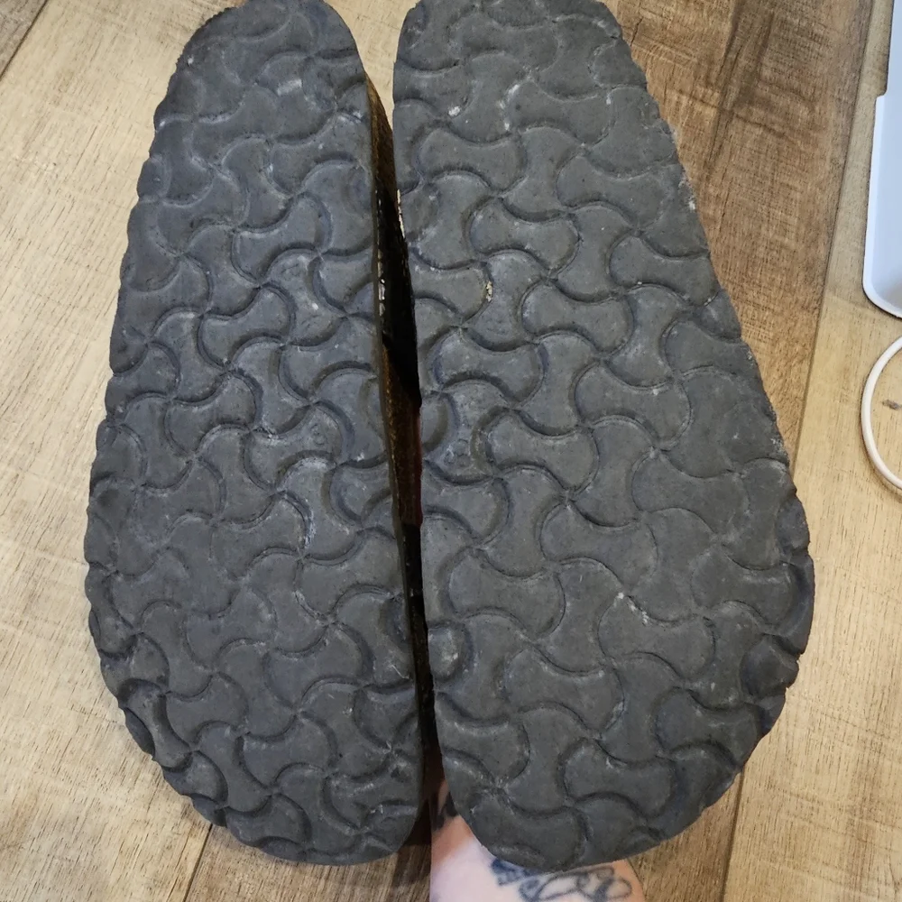 Birkenstock Black Sandals With Silver - Picture 3 of 6